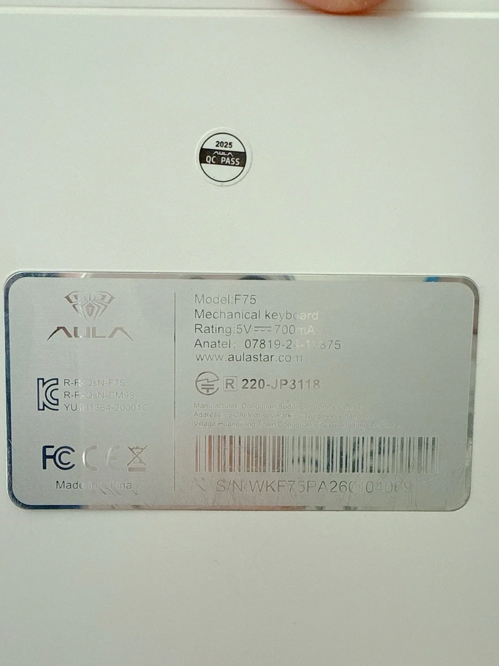 aula f75 pro